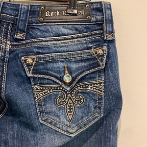 Rock Revival Sora Boot Cut Jeans sz 28